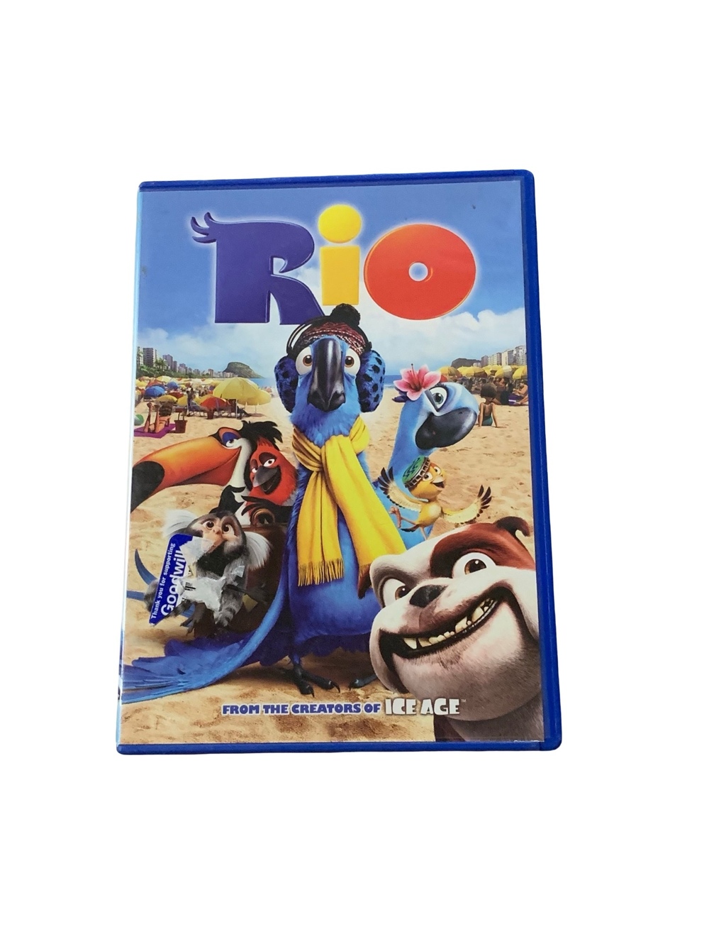 Rio (DVD, 2011) Widescreen Animated Family Adventure Comedy Movie G